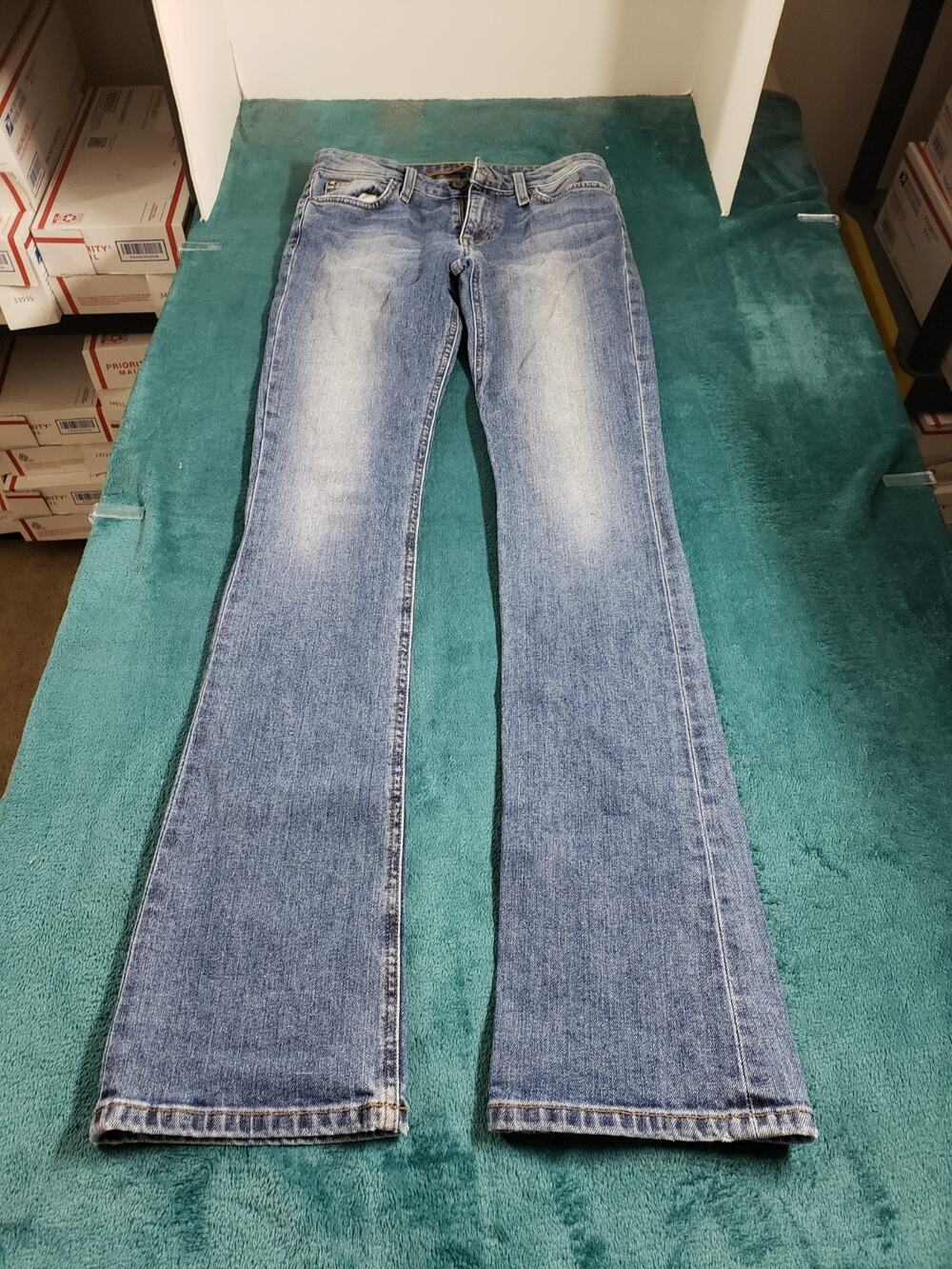 Joes Jeans Size 26 Womens Blue Pants Stretch Denim Mid Rise Skinny Bootcut
